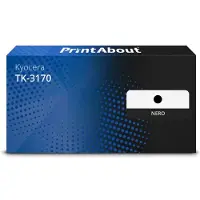 PrintAbout Huismerk Kyocera TK-3170 Toner Zwart Hoge capaciteit