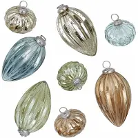Loberon Kerstballen set van 8 Azélisse