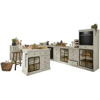 Loberon Keukenkasten set van 5 Orlévine
