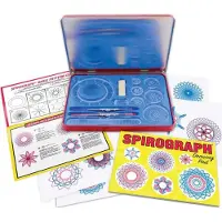 Spirograph speelgoed retro tin set - creatieve tekenset voor kinderen.
