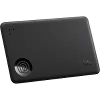 Tile Life360 Slim - Krachtige Bluetooth Tracker - Item locator voor Portemonnee, Bagagelabels, Paspoort - 1 stuk (Zwart)