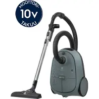 Electrolux EB61C1OG stofzuiger, 3,5 liter, trommelvacuüm, geschikt voor droog gebruik, 850 W, met stofzak
