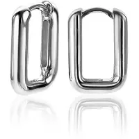 Zinzi zilveren luxe oorringen 18x3mm ovale vorm ZIO2222