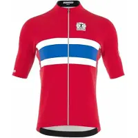 Bioracer Icon Classic Norwegian Cycling Korte Mouw Wielertrui