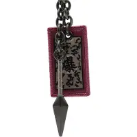 Abysse Corp - Anime Sleutelhanger - Kunai & Explosive Tag - voor Geen - meerkleurig | Maat Standard