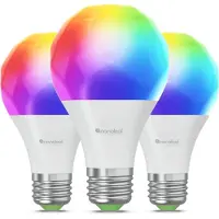 Nanoleaf Pack de 3 Ampoules connectées Essentials Matter E27