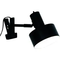 Nordlux Wandlamp met clip E27 | Matis | Zwart