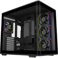 Cooler Master Gaming PC-behuizing Elite 600 Mid-tower Zwart met zijpaneel van gehard glas