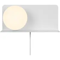 Nordlux Muurlamp met bol Lilibeth wit