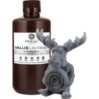 PrimaCreator Value UV / DLP Resin - 1 kg - Chromatic Silver