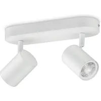 WiZ Connected WiZ 2 spots Imageo wit - Gekleurd en Wit licht - GU10