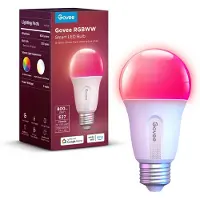 Govee slimme lamp E27 RGBWW 6 cm - 800 lumen - 1 pack