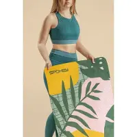 Spokey HOME JUNGLE Fitnessmat - Antislip - microfiber suède toplaag - 183 x 61 cm - 4 mm