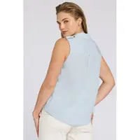 Nydj Gabrielle Mouwloze Linnen Blouse