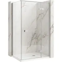 REA Douchecabine Atlas 120x100 Chrome Rechtsaf