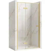 REA Douchedeuren Atlas 80 Brush Gold links