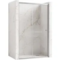 REA Douchedeuren Primo Slide 140 Chrome
