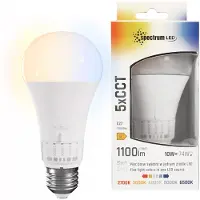 Valoasema Led-lamp 5 Lichtkleuren Gls E27 230v 10w 5cct