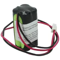AccuCell NiMH 4.8V 600mAh F2x2 Micro AAA Accu - Noodverlichting - Inclusief kabel en stekker