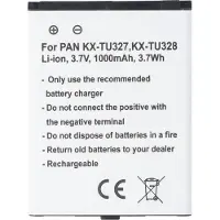 AccuCell Batterij voor Panasonic KX-TU327 BJ-LT100010 3,7 volt 1000mAh