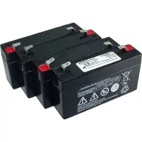 AccuCell Loodaccu-inlegplaat geschikt voor het patiëntenbed Völker S960-2W, 24 V, 1,2 Ah, conform CE-norm