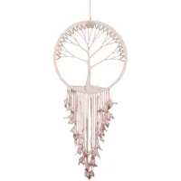 Ruben Robijn Dromenvanger Tree of life 50cm beige kralen