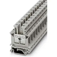 Phoenix Contact 3006043 Doorgangsserieklem 12.2 mm Schroeven Grijs 50 stuk(s)