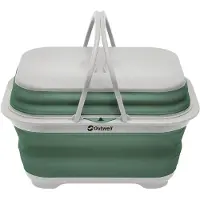 Outwell - Collaps Washing Base With Handle & Lid - Bestekset groen