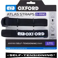 Oxford Atlas D-Ring 26mm Bevestigingsriemen Maat
