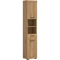 Xonox Hoge kast Scout | met lades | Artisan eikenhout