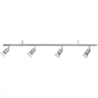 Eglo 4-lichts opbouwspot Mini nikkel