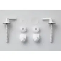 Laufen Object paar scharnieren voor wc-bril voor 89021.0, en Pro 89295.1, 1 stuk.