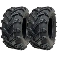 Parnells 25x10.00-12 ATV- en quadbanden, 6-laags, Wanda P377, E-keur, goedgekeurd voor de openbare weg, 50J (set van 2)