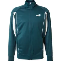 Puma Sportsweatvest smaragd / wit