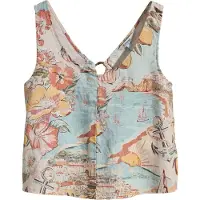 Next Top 'N Premium' lichtblauw / honing / kreeft / wolwit