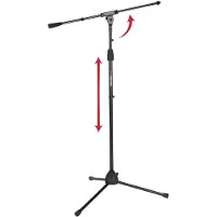 Gator GFW-MIC-2010, Microfoonstandaards, Zwart