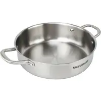 Fackelmann Sautoir 28 cm in 18/10 roestvrij staal Triply Vita3