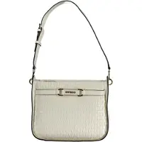 GUESS Jeans Witte Polyethyleen Handtas