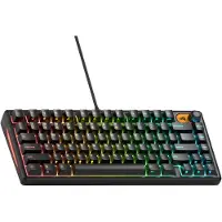 Glorious GMBK Gaming Toetsenbord - Bedraad - 75% - RGB - US Qwerty - Zwart