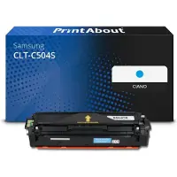PrintAbout Toner CLT-C504S (SU025A) Cyaan geschikt voor Samsung