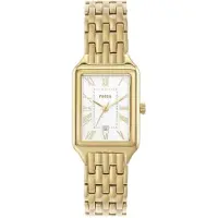 Fossil Analoog horloge 'RAQUEL' goud / wit