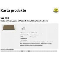 Klingspor - 277189 - SCHOUREN EN SCHUREN K. 123 x 96 x 12,5 mm P100 SW501