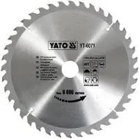 TRIZERATOP Tandzaagblad van carbide 250 x 30 mm, 40 tanden