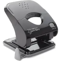 Rapesco Germ-Savvy 2 Gaten Perforator Kunststof 40 Vellen X5-40ps Zwart