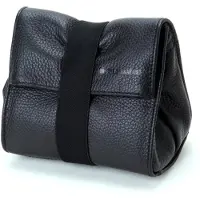Artisan&artist Artisan & Artist ACAM 77 soft leather pouch black