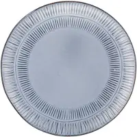 Florina Amandel Plat Dinerbord Blauw 26 cm Steengoed