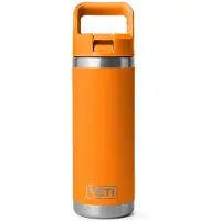 Yeti Coolers - Rambler Bottle C Straw - Isoleerfles 532 ml, oranje