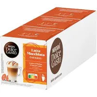 Dolce Gusto Nescafé capsules Latte Macchiato Caramel - 48 koffiecups voor 24 koppen koffie