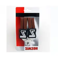 Simson Lange snelbinder - 3 binders - bruin - universele montage