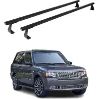Omac Draagbalken, basisdragers voor Range Rover Vogue L322, modeljaren 2002-2012, zwart, aluminium, 2 stuks